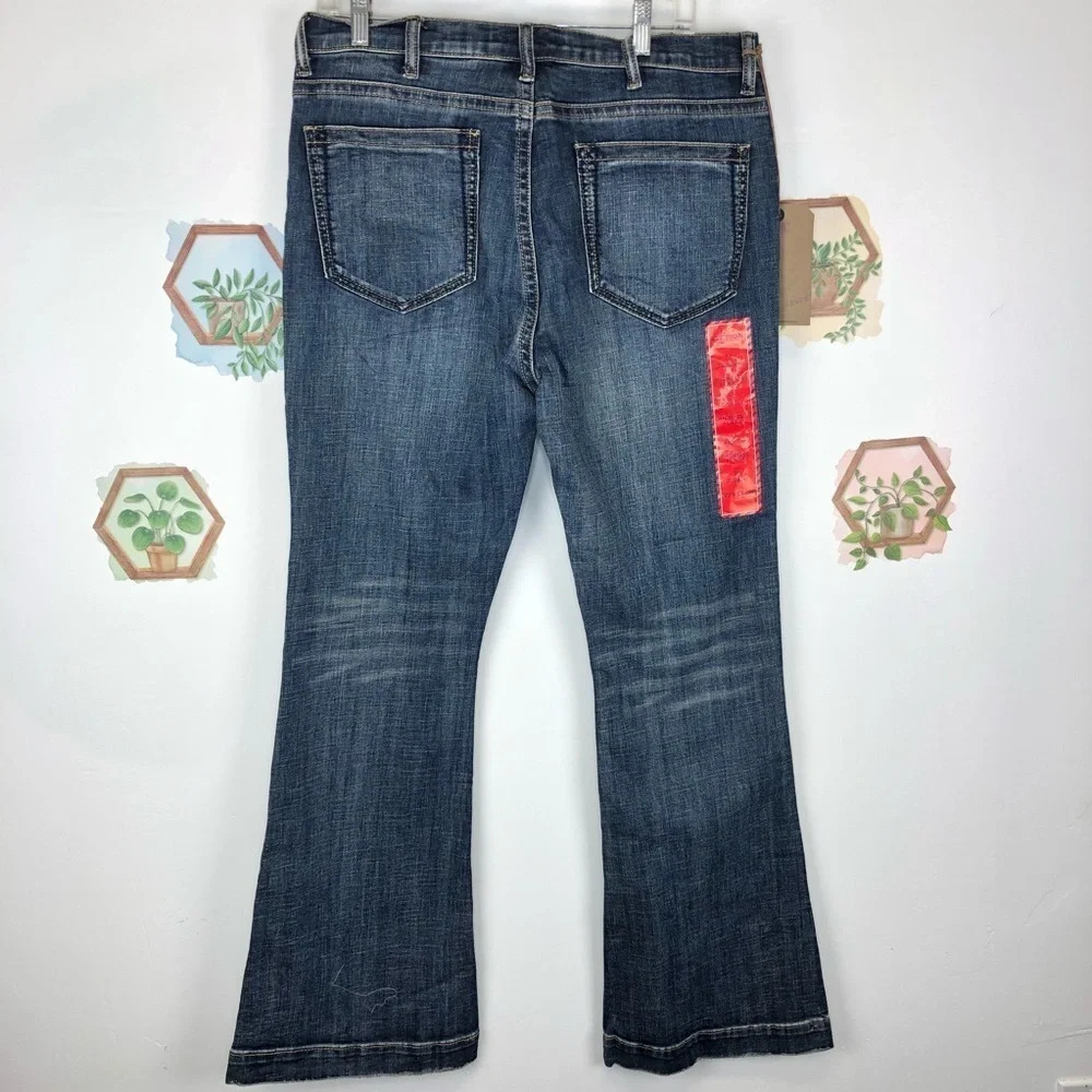 Levi’s girls jeans size 16 502 regular taper jeans side logo spell out - Picture 4 of 6
